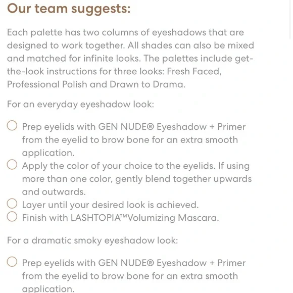 bareMinerals Gen Nude Eyeshadow Palette in Rose - Picture 15 of 16